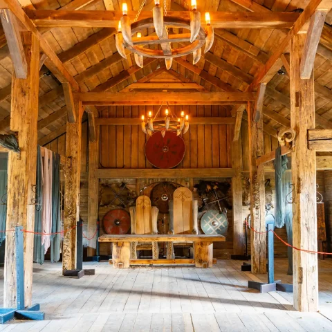 Cinevilla Vikingu stila mājas filmu komplekts 14